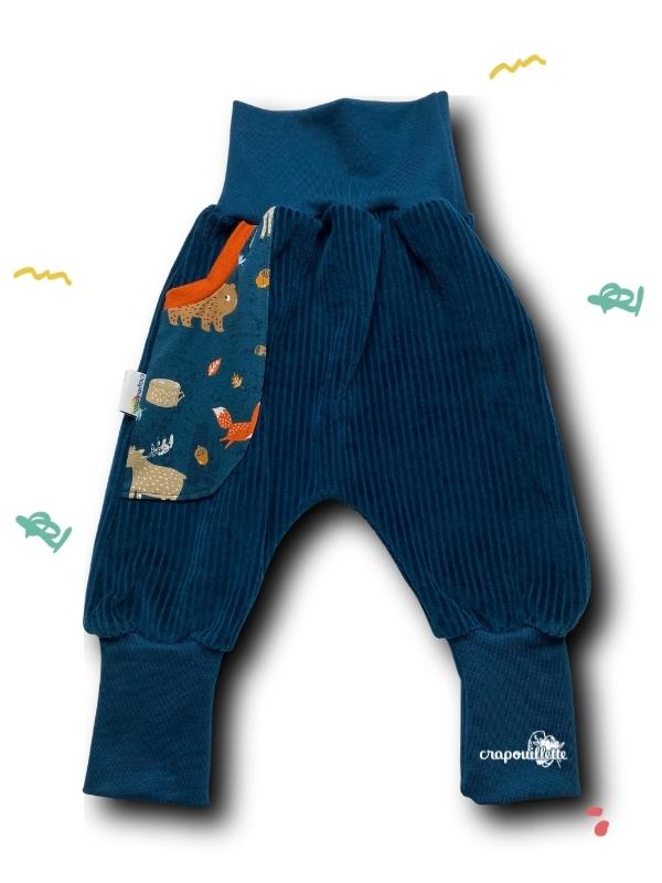 Layette Vêtements Vêtements enfant unisexe Vêtements unisexe pour bébés Pantalons | jaune cadeau spécial pour la naissance | en coton biologique portable 0-2 ans Pantalon co-cire pour bébé 